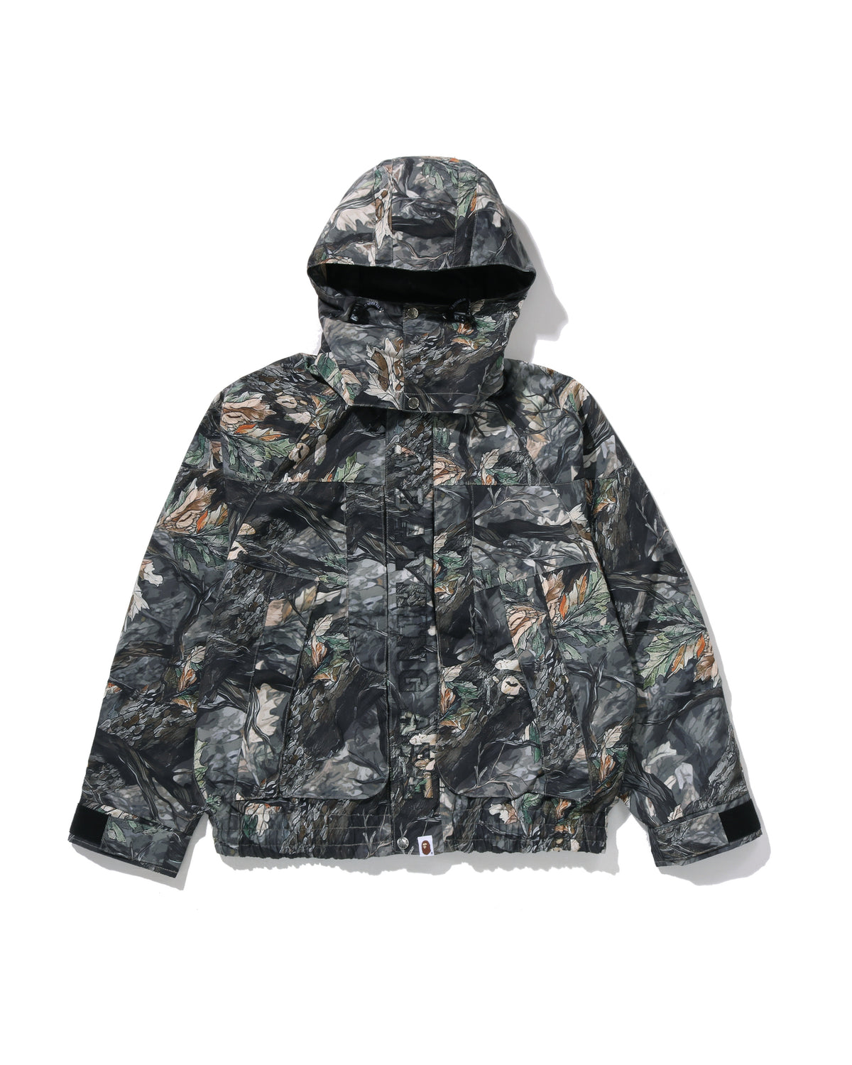Tree Edge Camo Hooded Snowboard Jacket