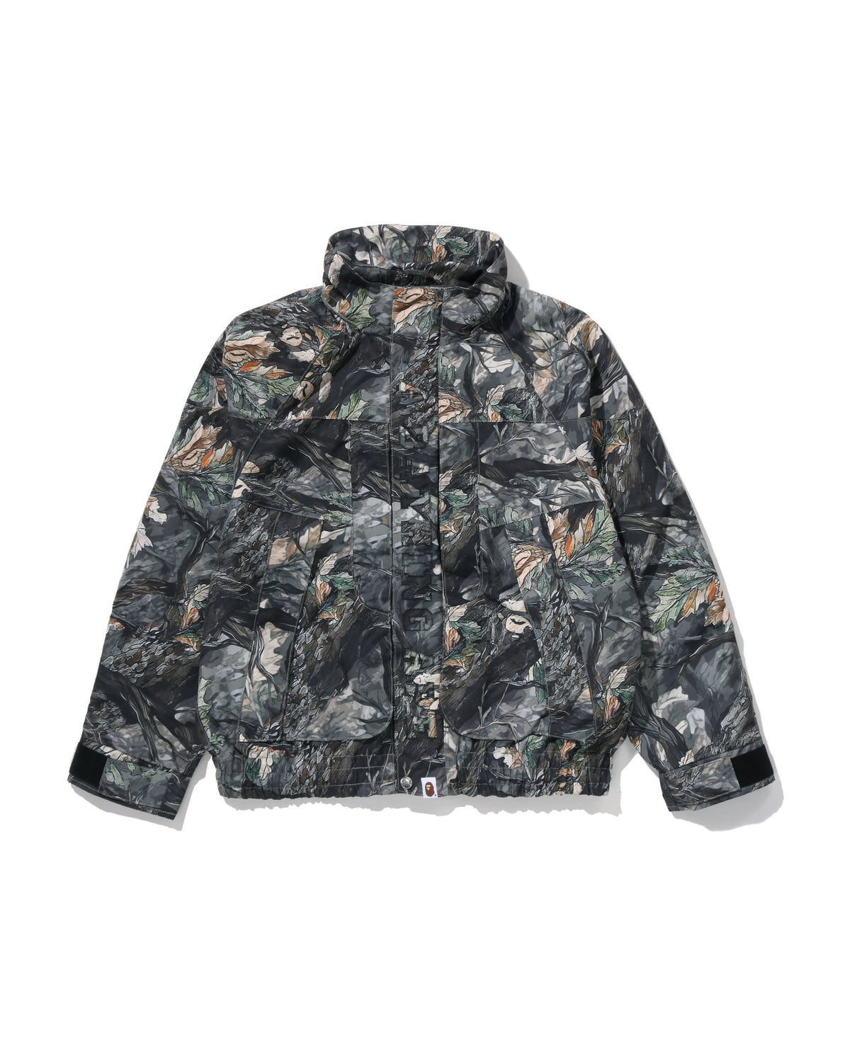 Tree Edge Camo Hooded Snowboard Jacket