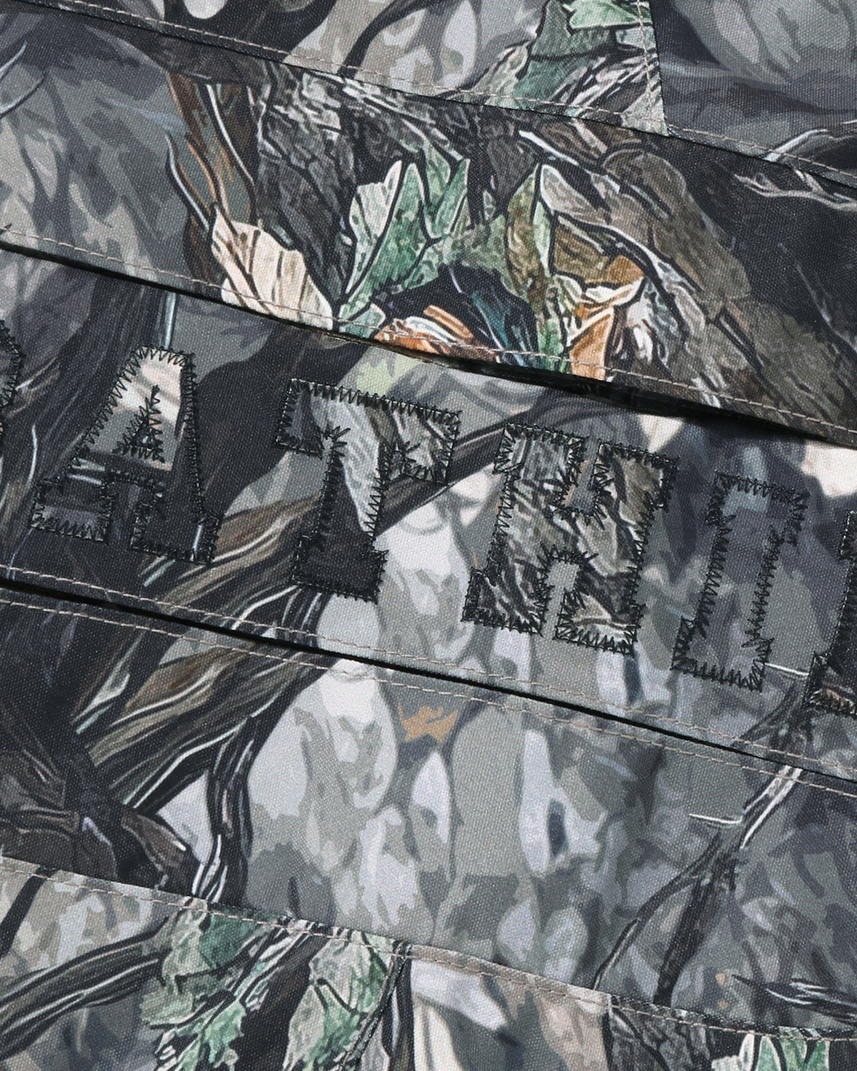 Tree Edge Camo Hooded Snowboard Jacket