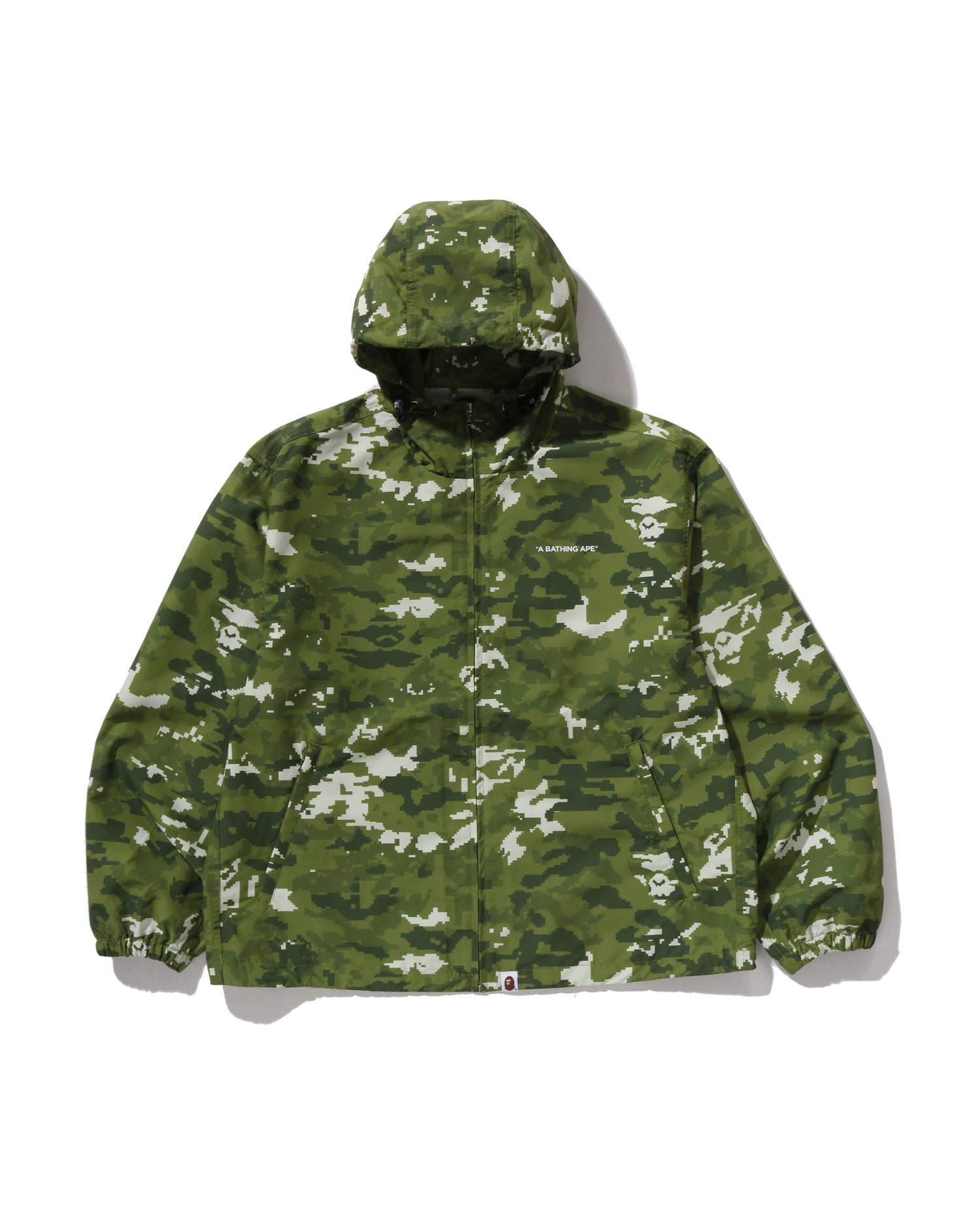 Multi Pixel Camo Hoooded Jacket