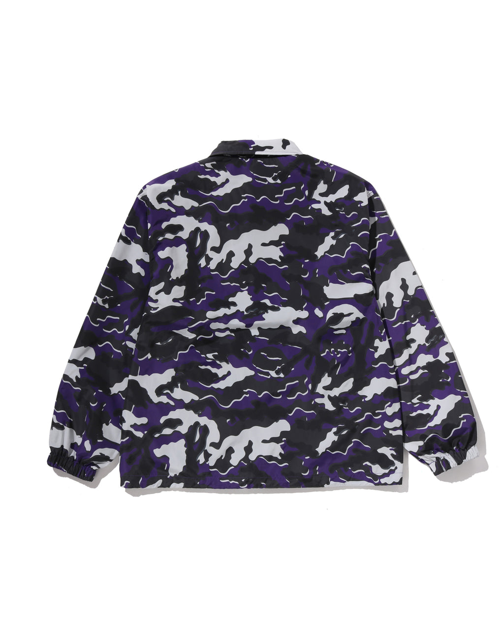 Glitch Woodland Camo Coach Jacket