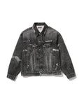 Fake Print Trucker Jacket