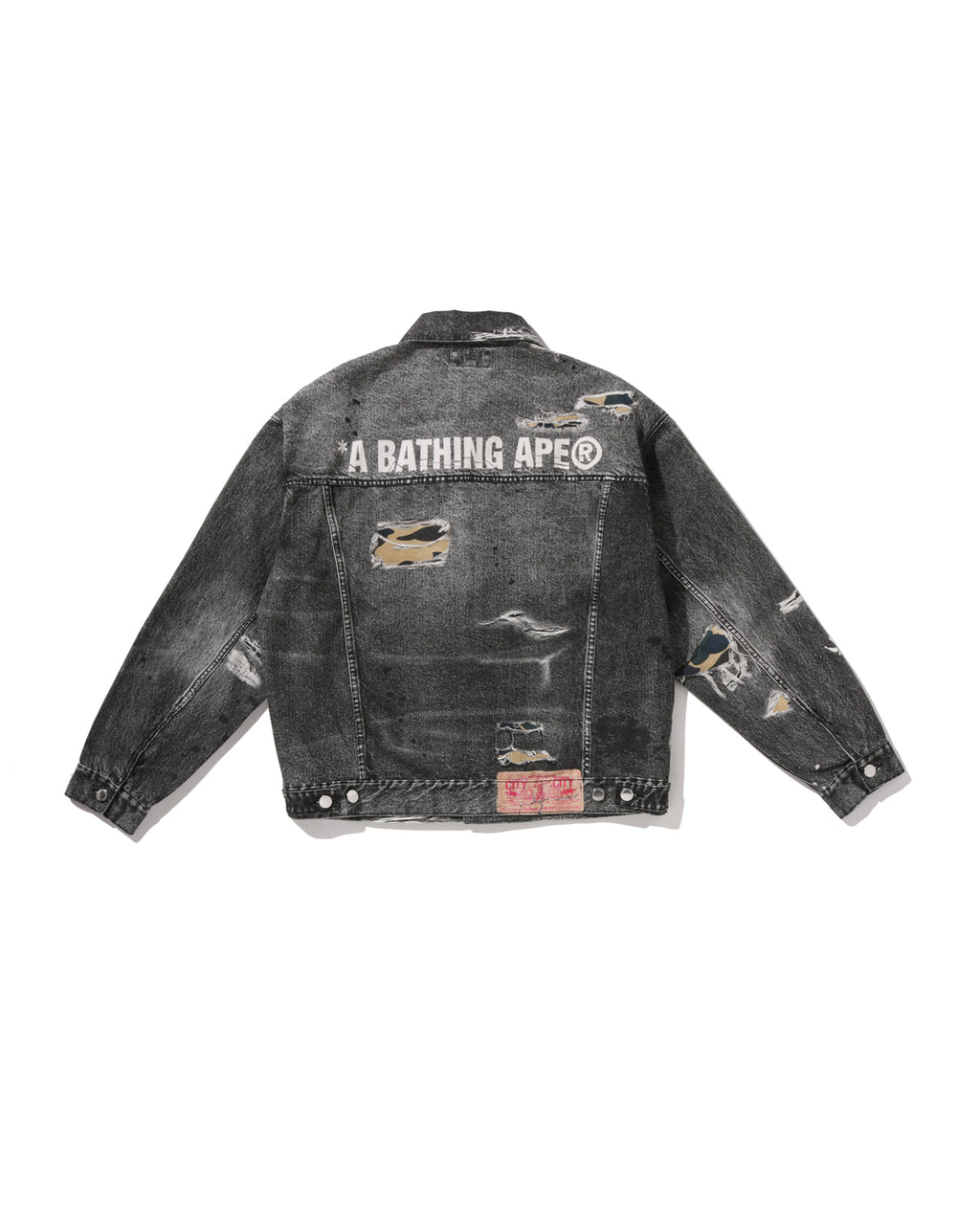 Fake Print Trucker Jacket