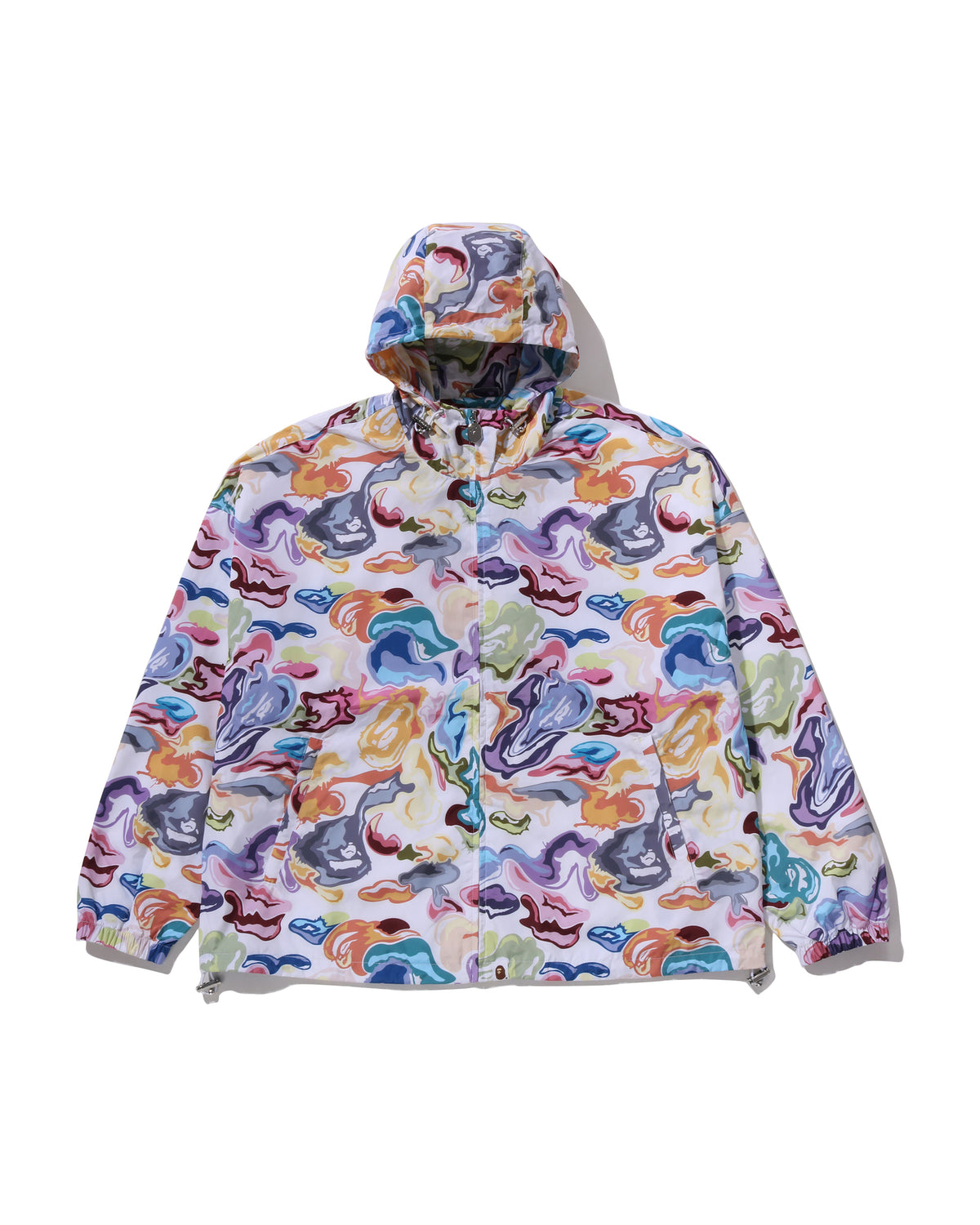 Art Camo Hooded Jacket