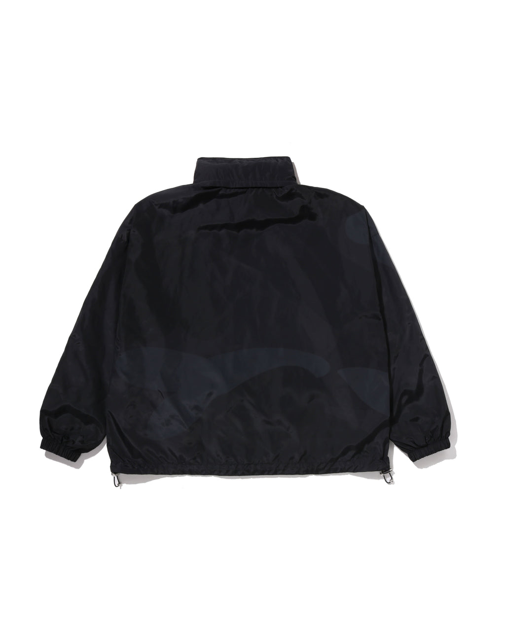 Color Camo Stand Collar Hooded Jacket