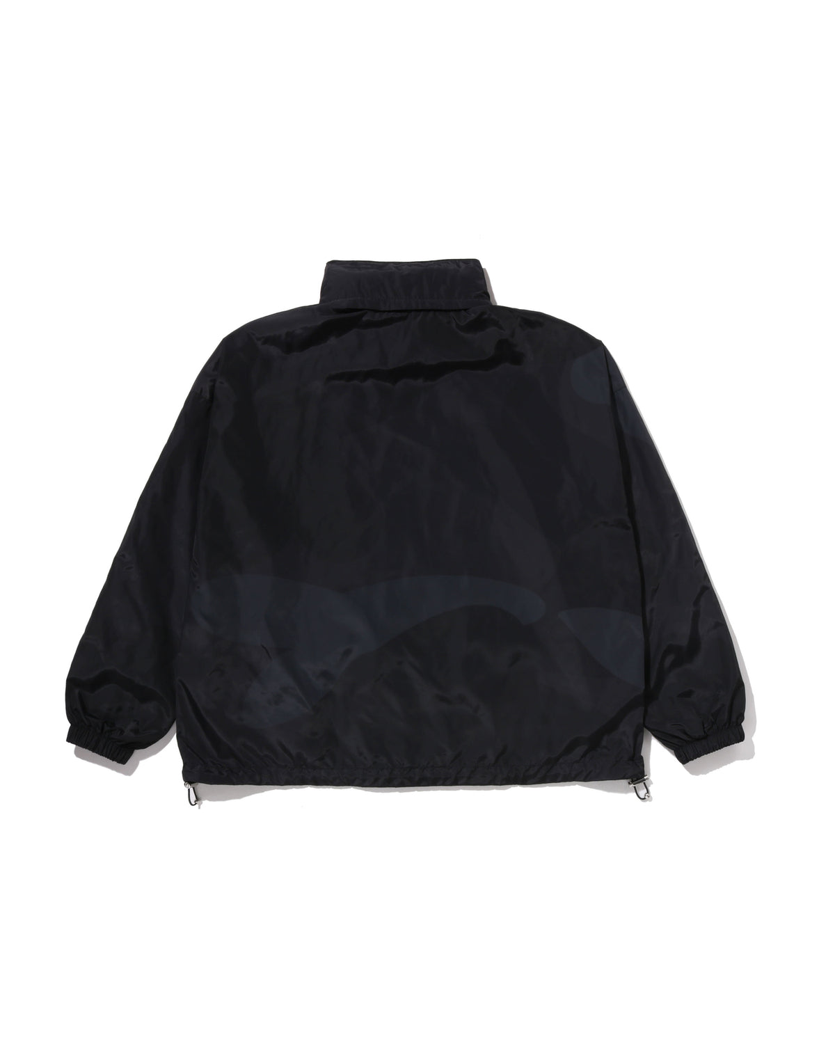 Color Camo Stand Collar Hooded Jacket