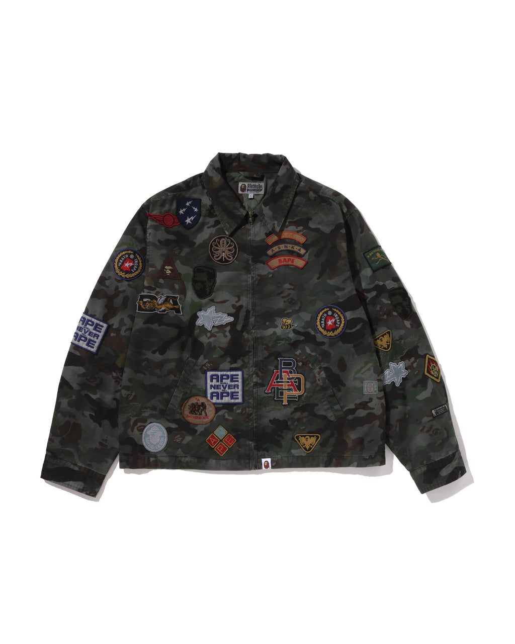 Hybrid Camo Multi Badge Jacket