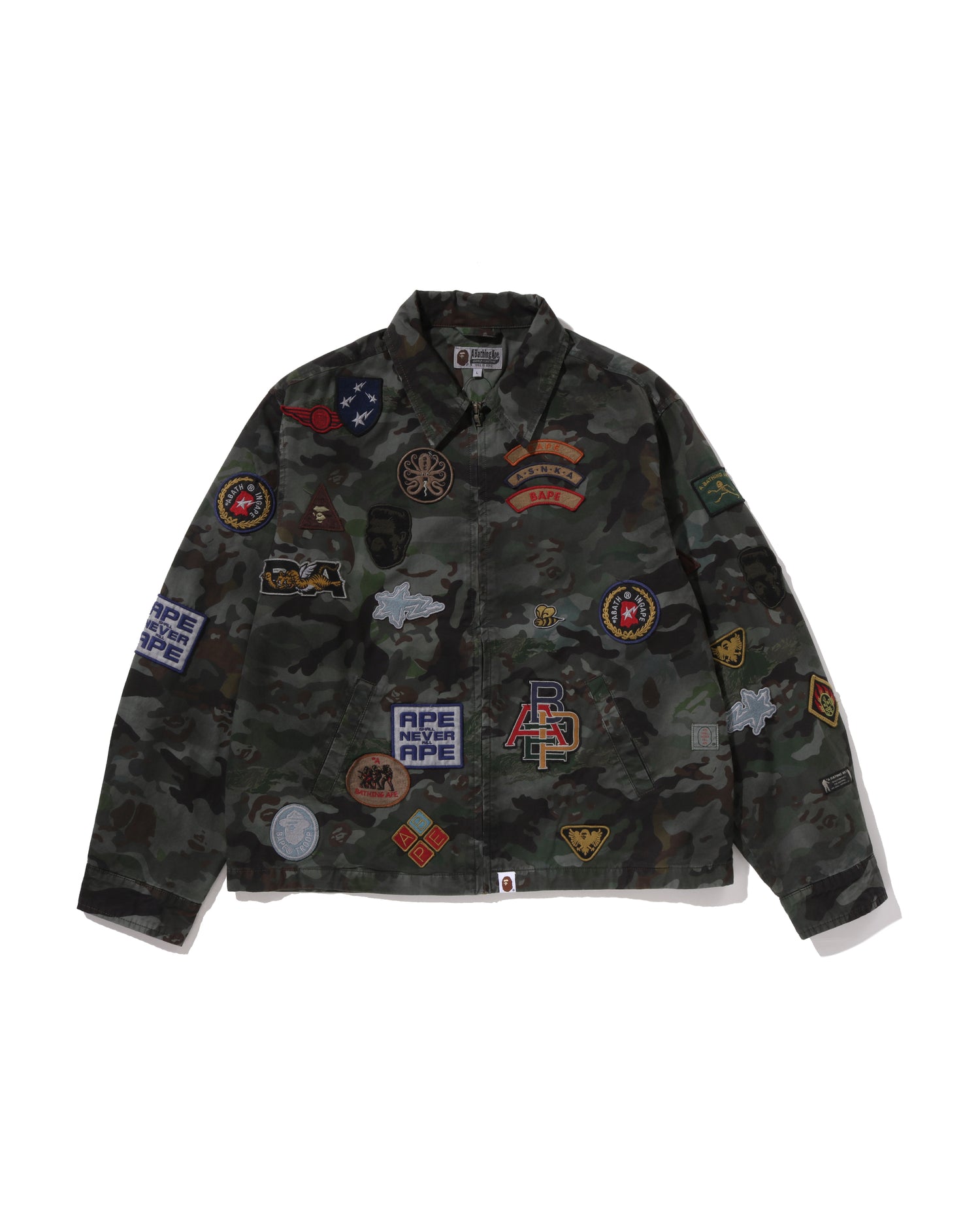 Hybrid Camo Multi Badge Jacket