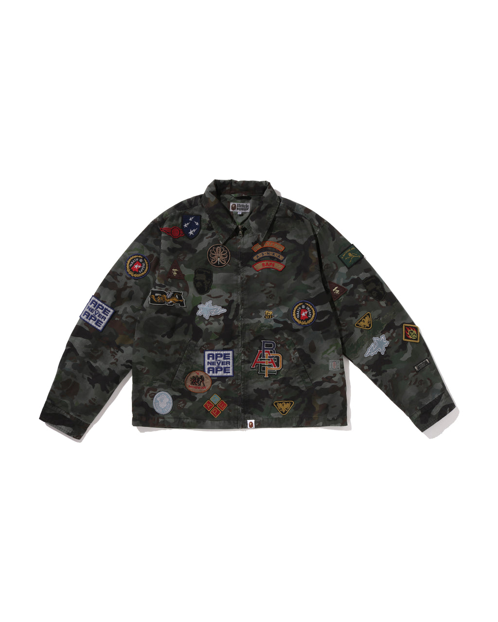Hybrid Camo Multi Badge Jacket