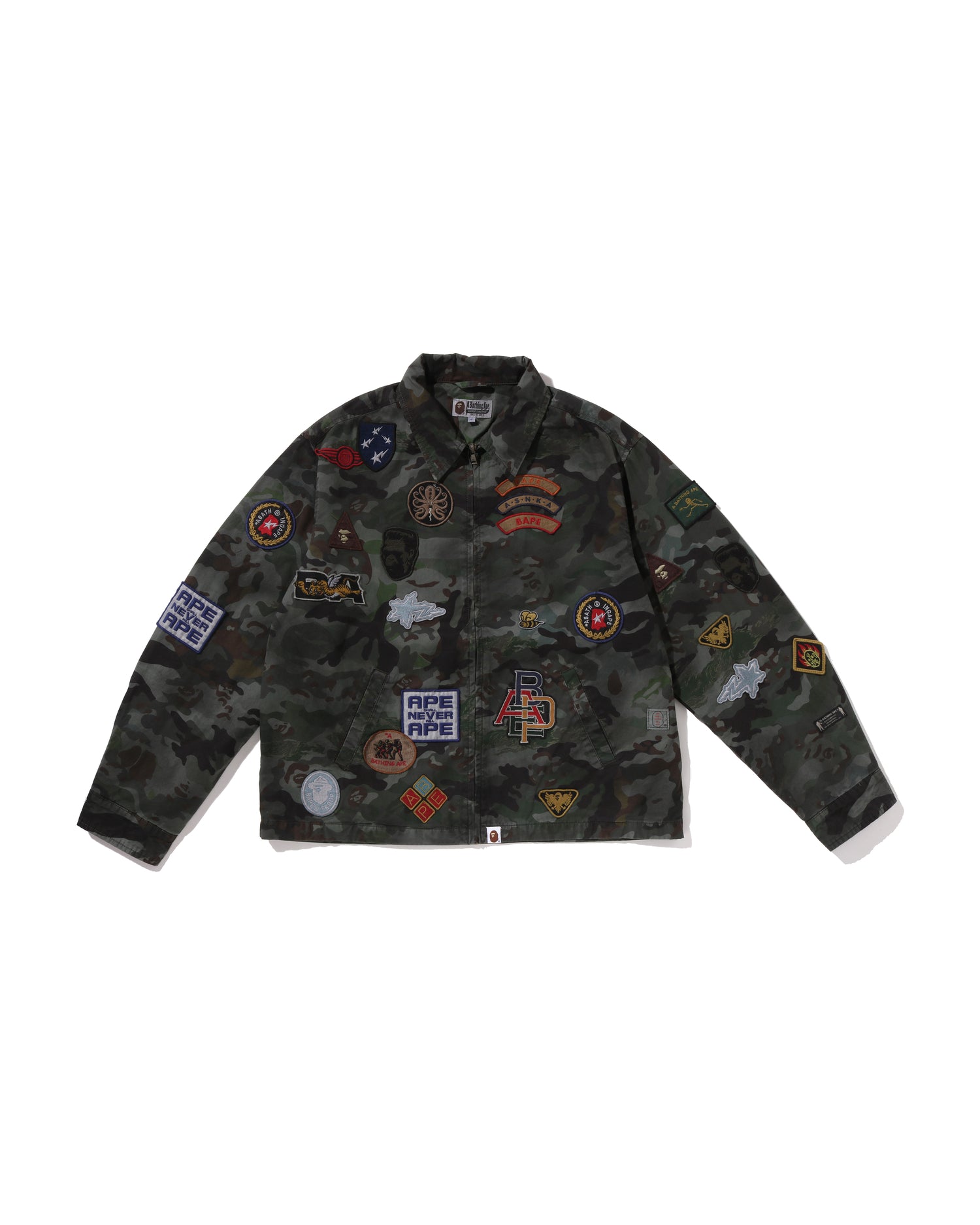Hybrid Camo Multi Badge Jacket