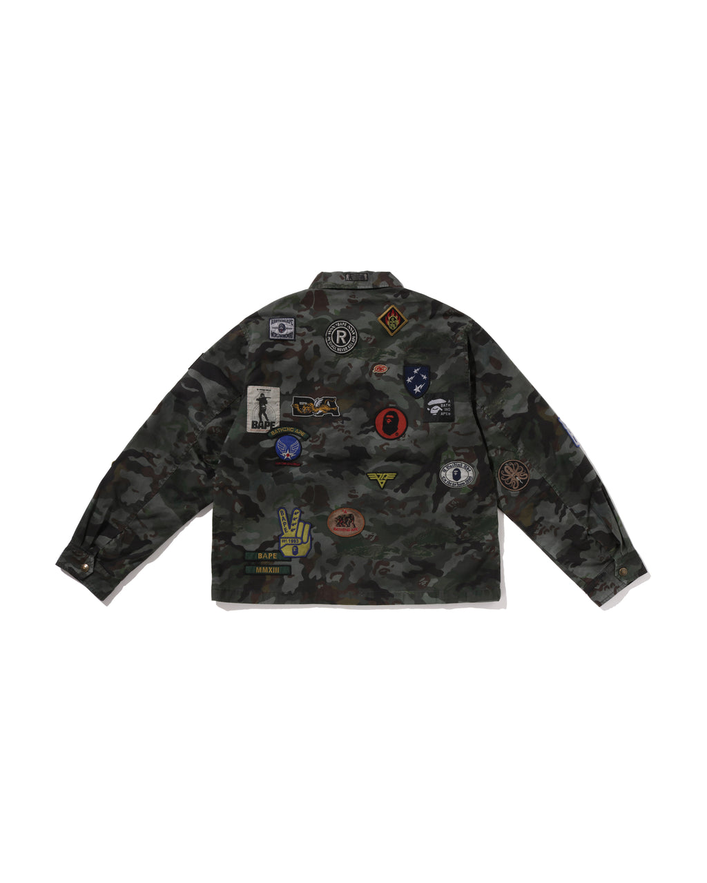 Hybrid Camo Multi Badge Jacket