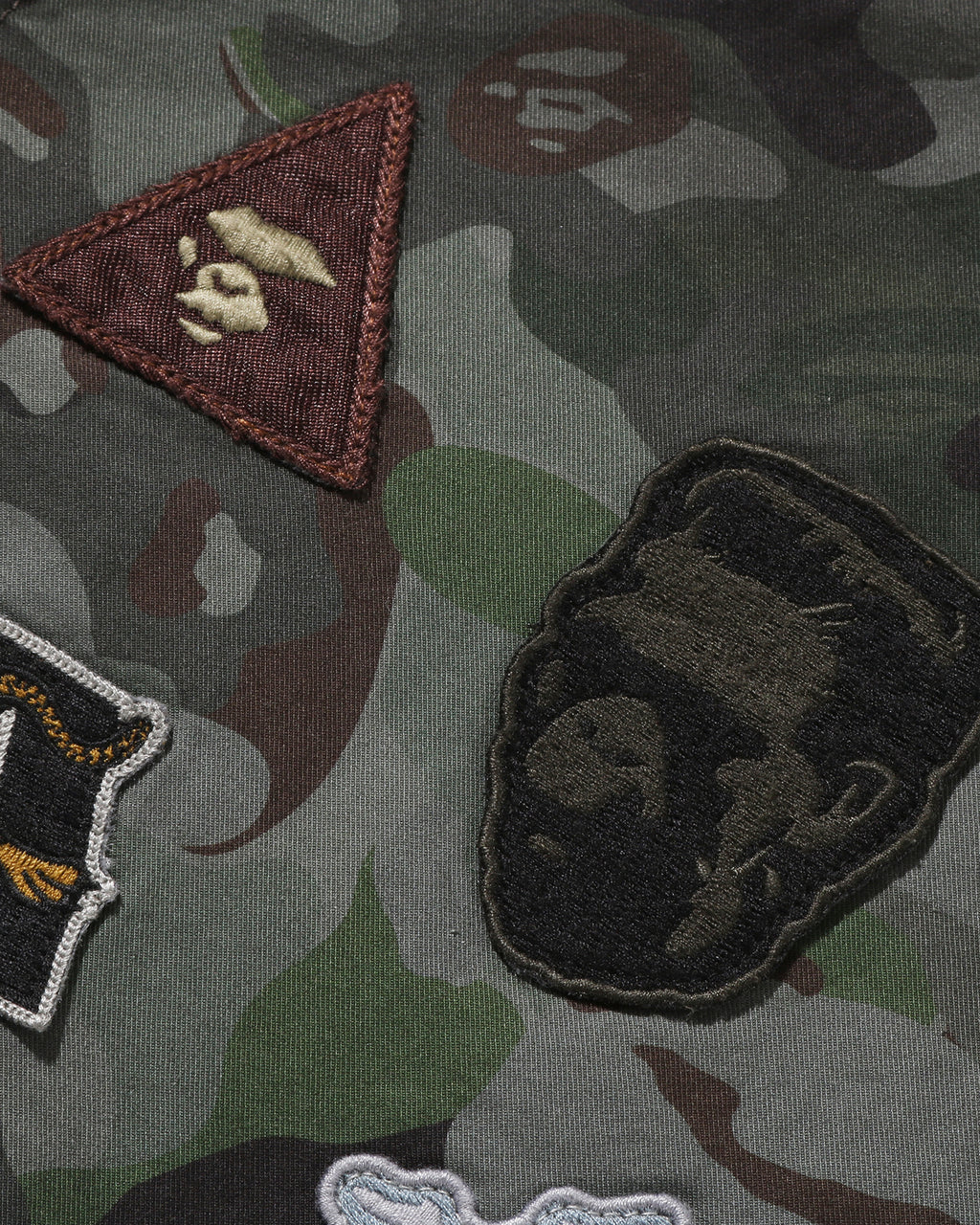 Hybrid Camo Multi Badge Jacket