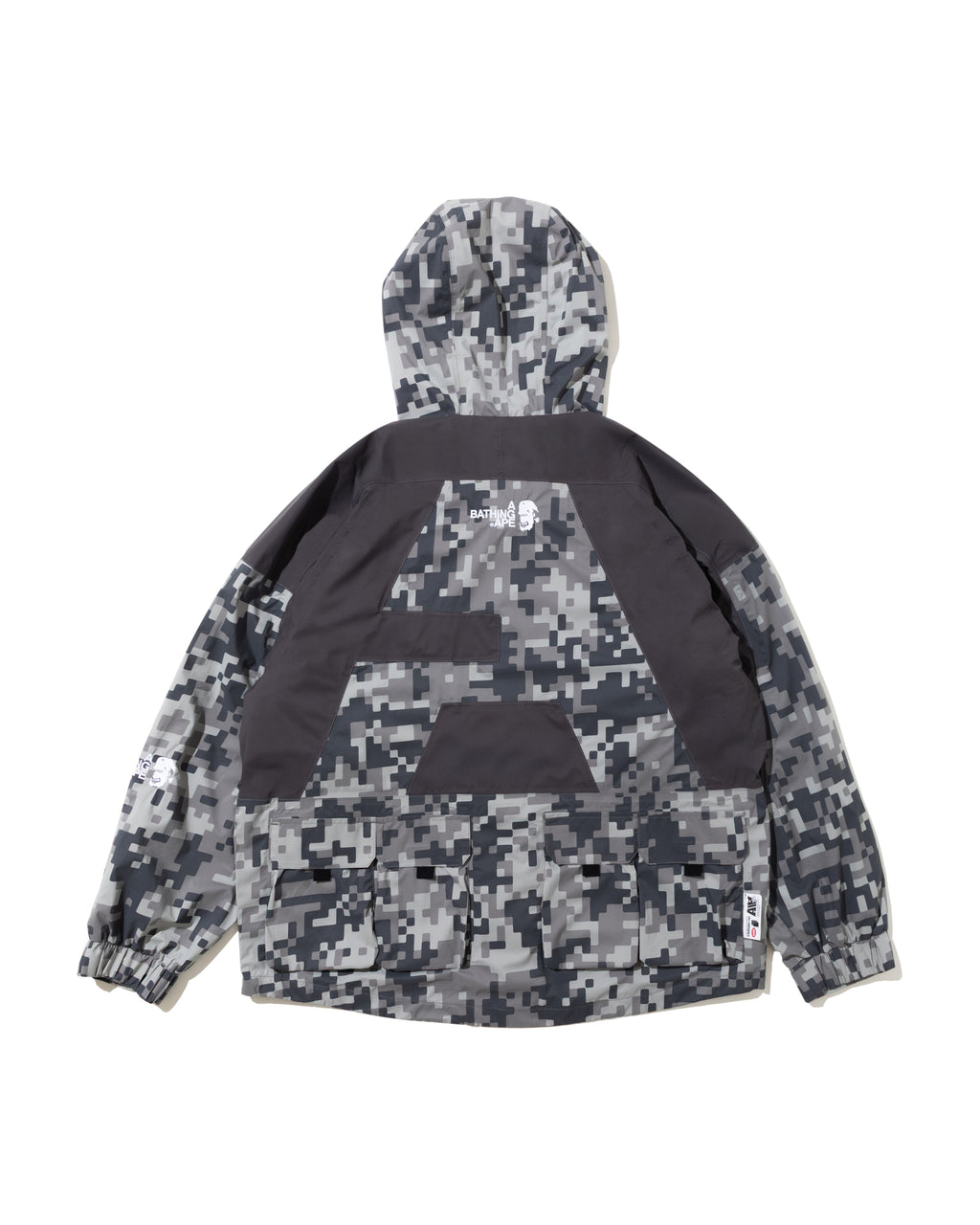 BAPE By Kazuki Kuraishi Pixelate Camo Snowboard 2-Layer Jacket