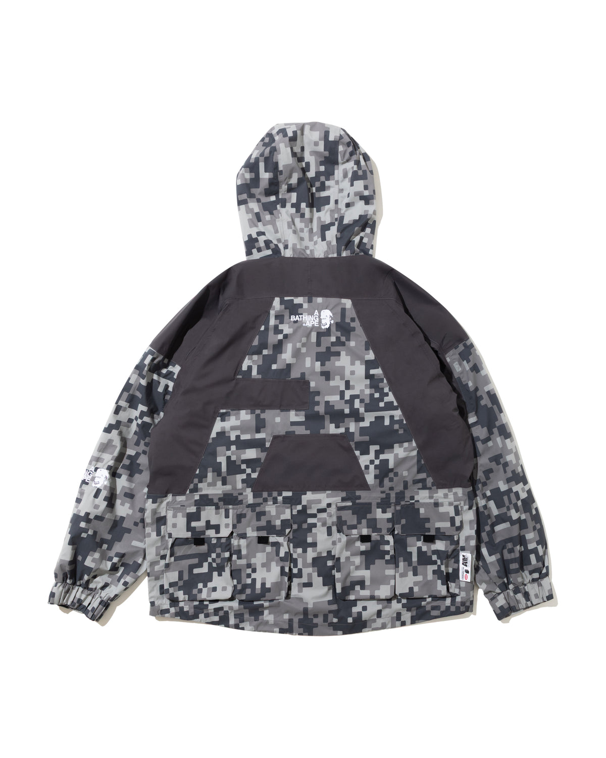 BAPE By Kazuki Kuraishi Pixelate Camo Snowboard 2-Layer Jacket