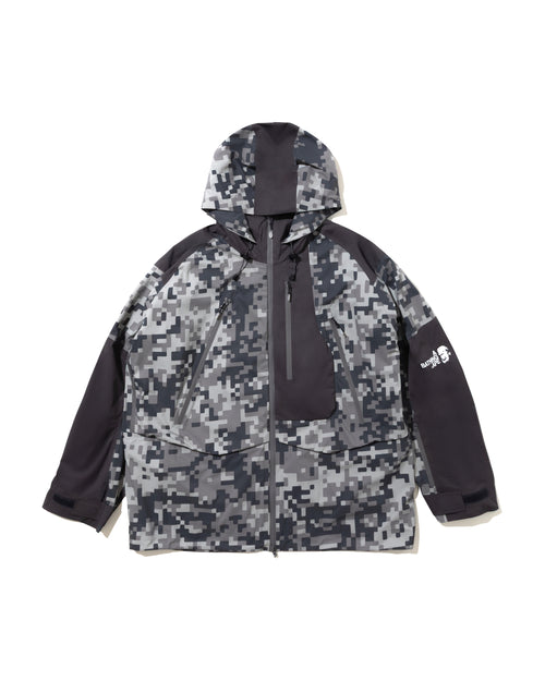 BAPE By Kazuki Kuraishi Pixelate Camo 3-Layer Jacket