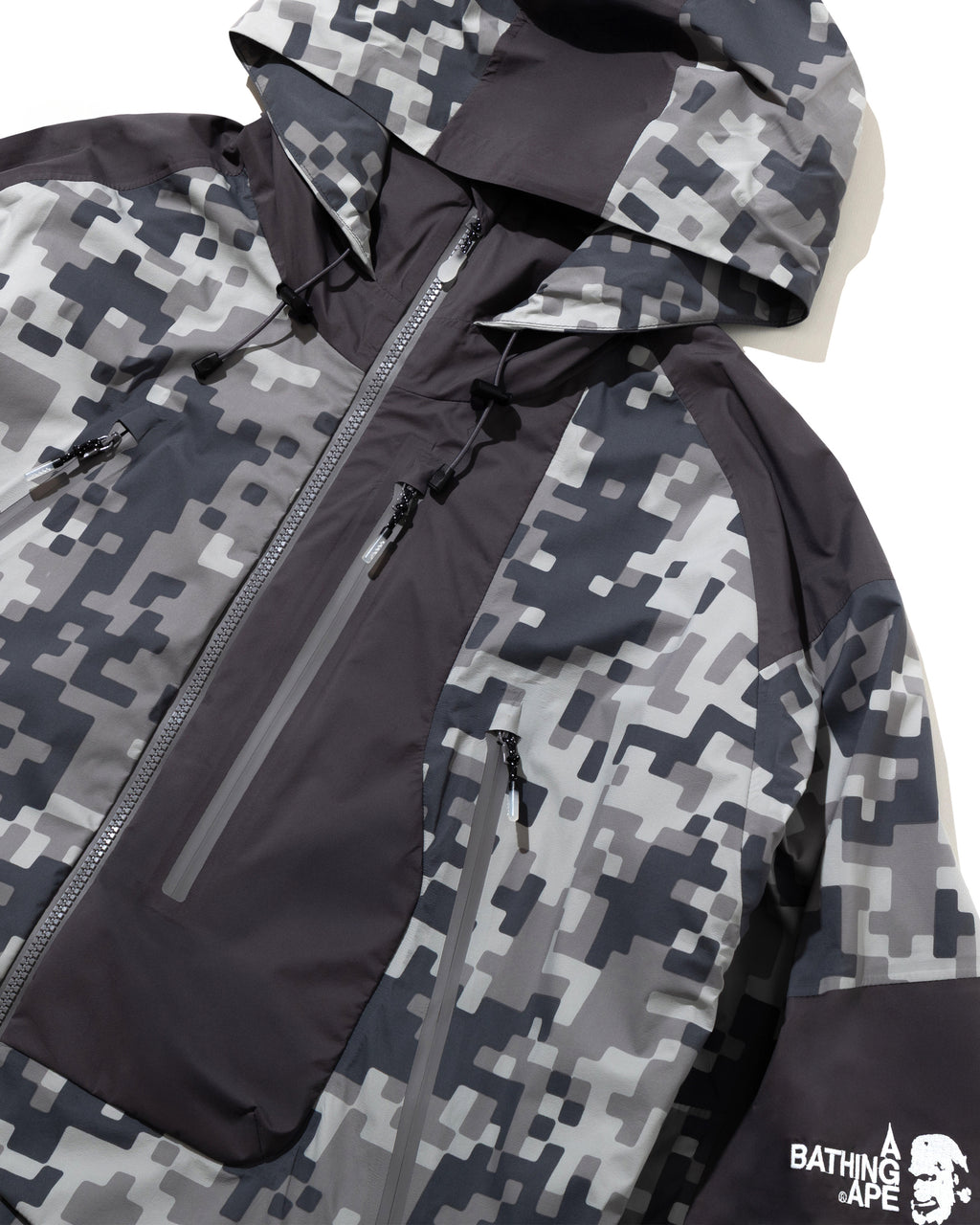 BAPE By Kazuki Kuraishi Pixelate Camo 3-Layer Jacket