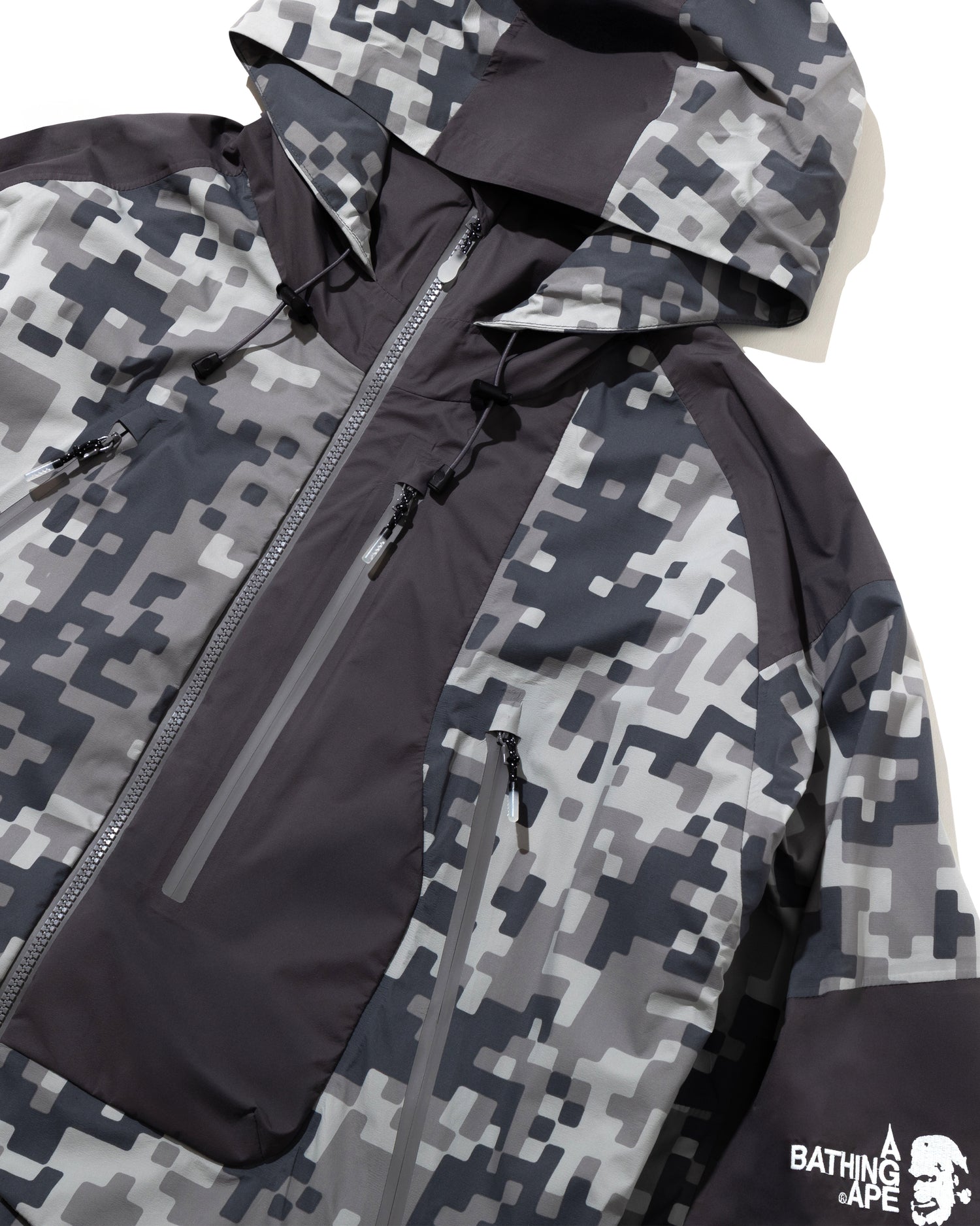 BAPE By Kazuki Kuraishi Pixelate Camo 3-Layer Jacket
