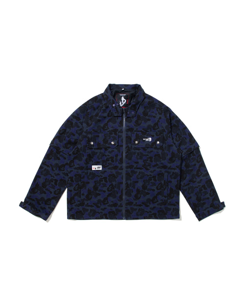 BAPE By Kazuki Kuraishi Pixelate Camo Detachable Zip Jacket
