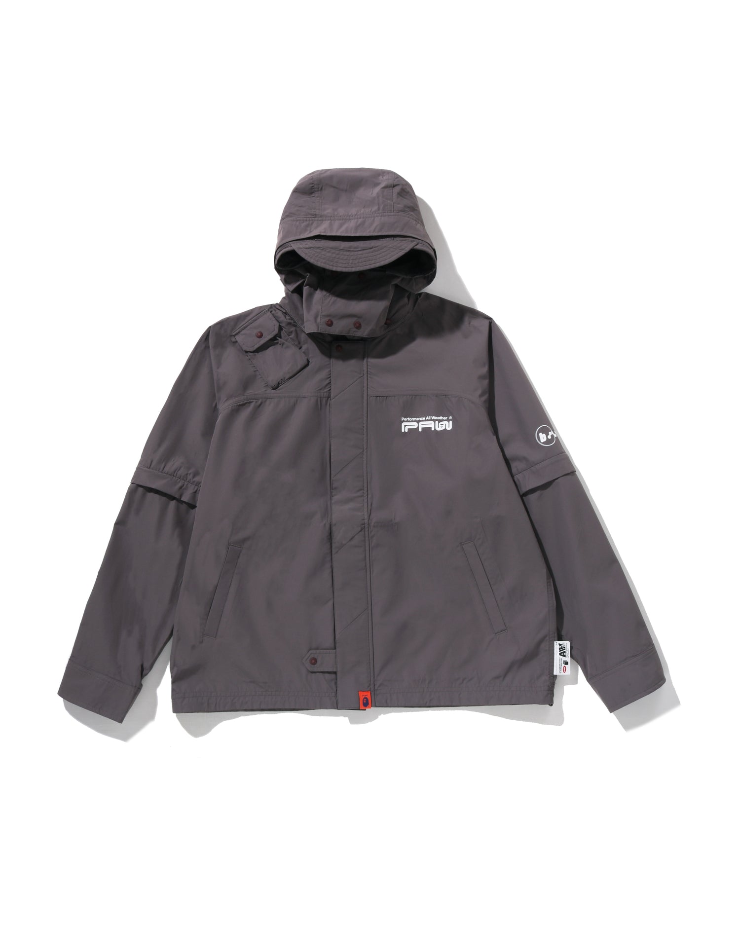 BAPE by Kazuki Kuraishi Detachable Hooded 3-Layer Rain Jacket