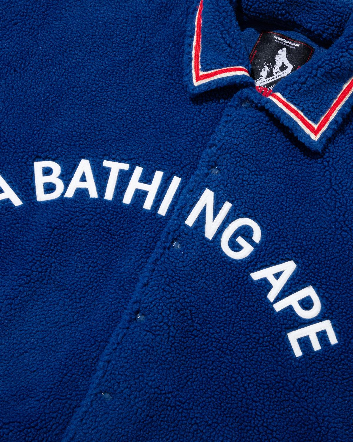 BAPE By Kazuki Kuraishi Sherpa Detachable Coach Jacket
