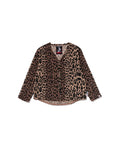 BAPE by Kazuki Kuraishi Leopard Pattern Zip Up Linner Jacket