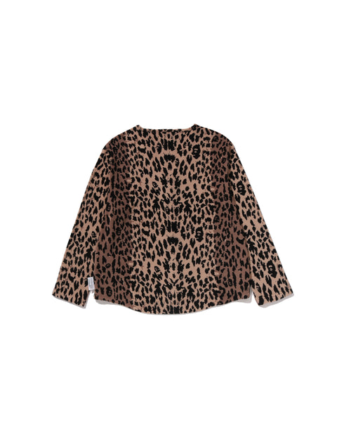 BAPE by Kazuki Kuraishi Leopard Pattern Zip Up Linner Jacket