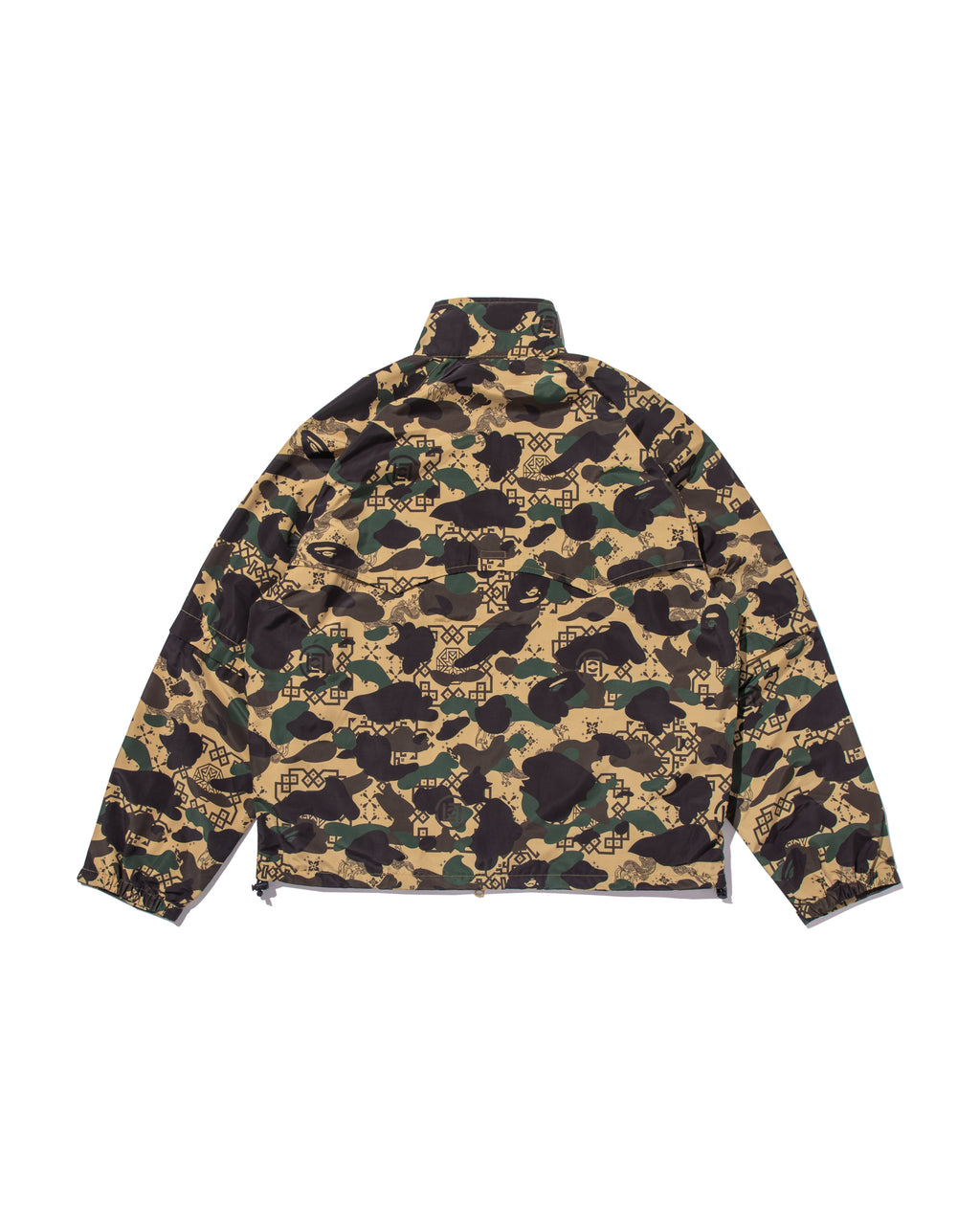 BAPE X Clot Camo Sleeve Detachable Rain Jacket