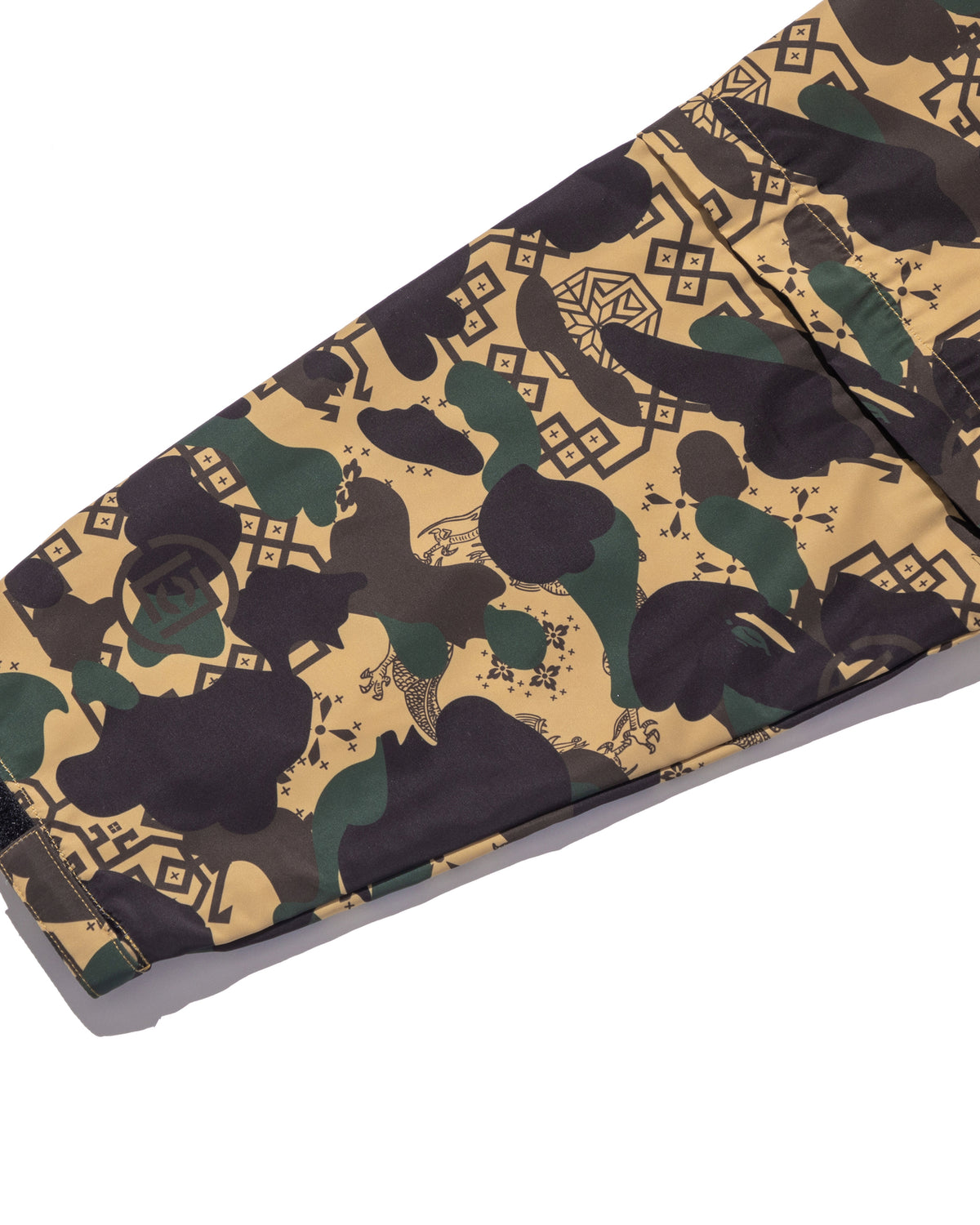 BAPE X Clot Camo Sleeve Detachable Rain Jacket