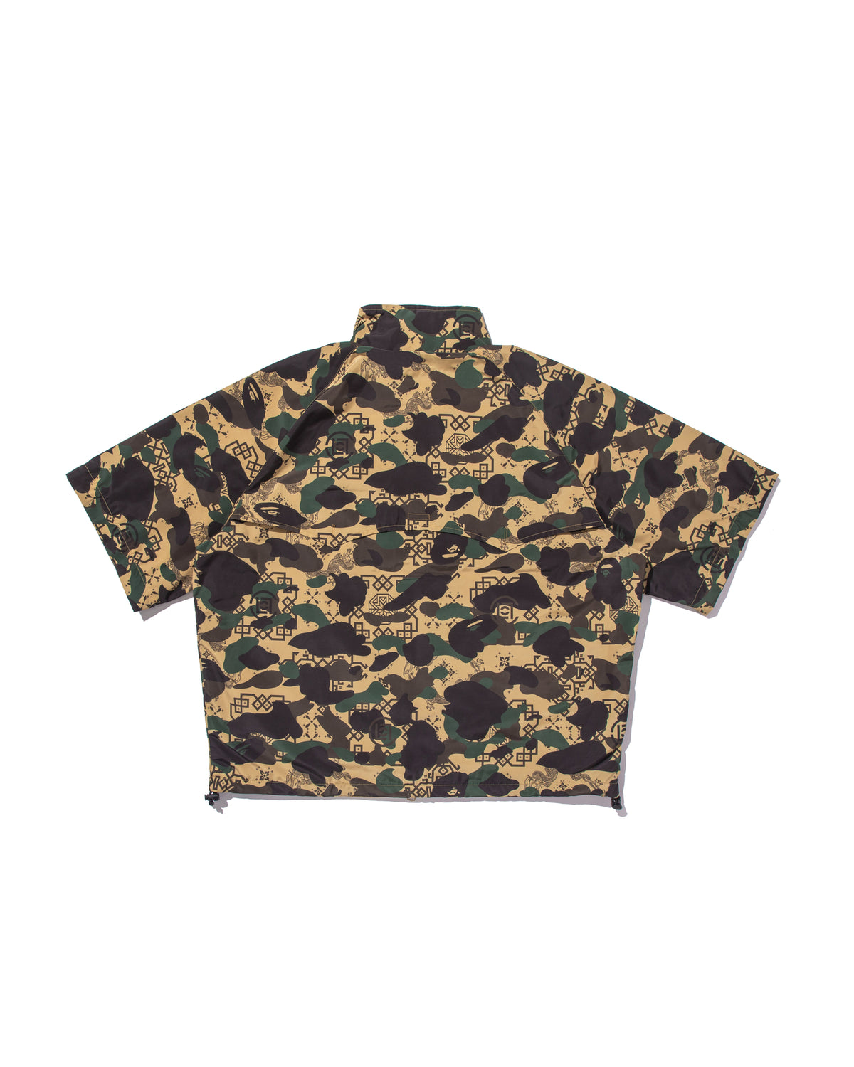 BAPE X Clot Camo Sleeve Detachable Rain Jacket