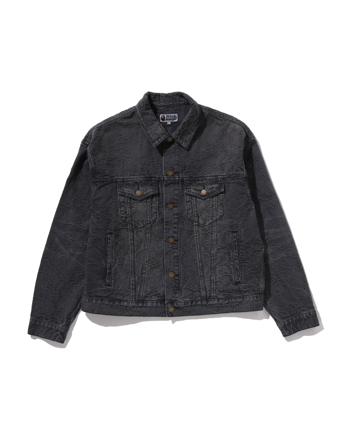 Line Camo Jacquard 13oz Denim Jacket