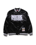 BAPE X M&N NBA -  New Jersey Nets Satin Jacket