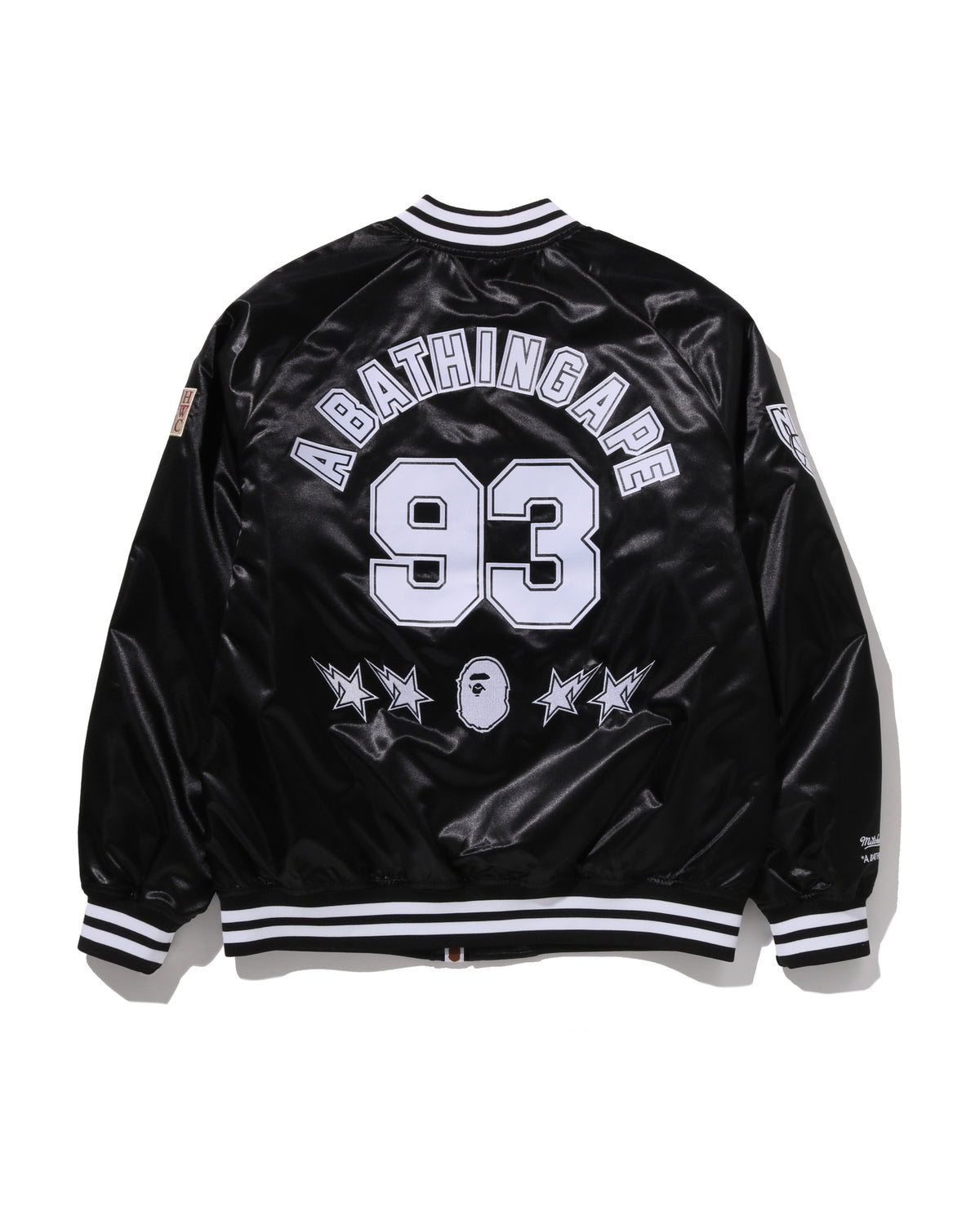 BAPE X M&N NBA -  New Jersey Nets Satin Jacket