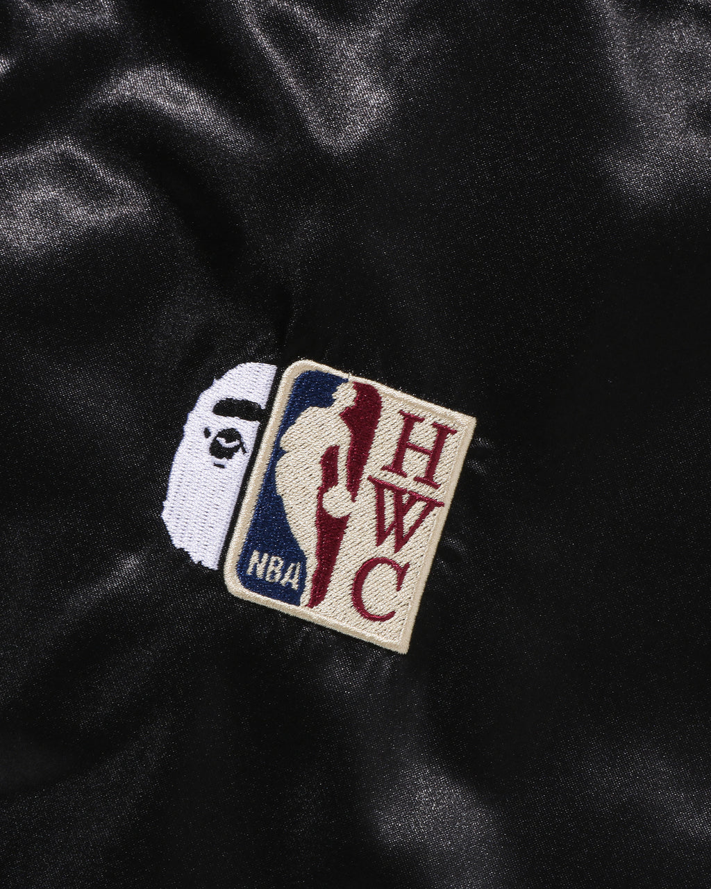 BAPE X M&N NBA -  New Jersey Nets Satin Jacket