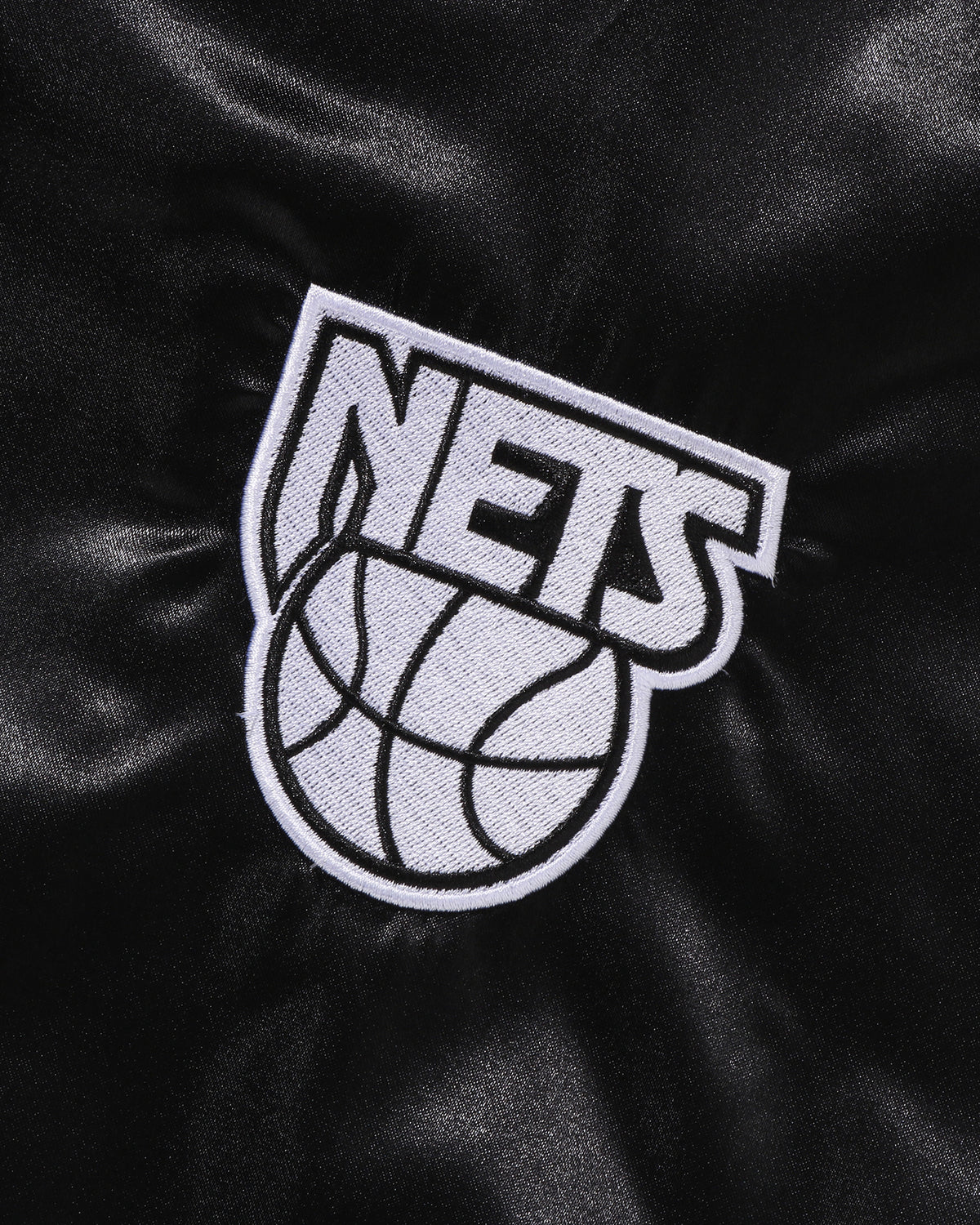 BAPE X M&N NBA -  New Jersey Nets Satin Jacket