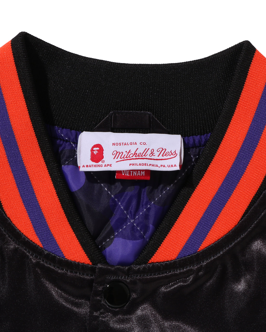 BAPE X M&N NBA -  Phoenix Suns Satin Jacket