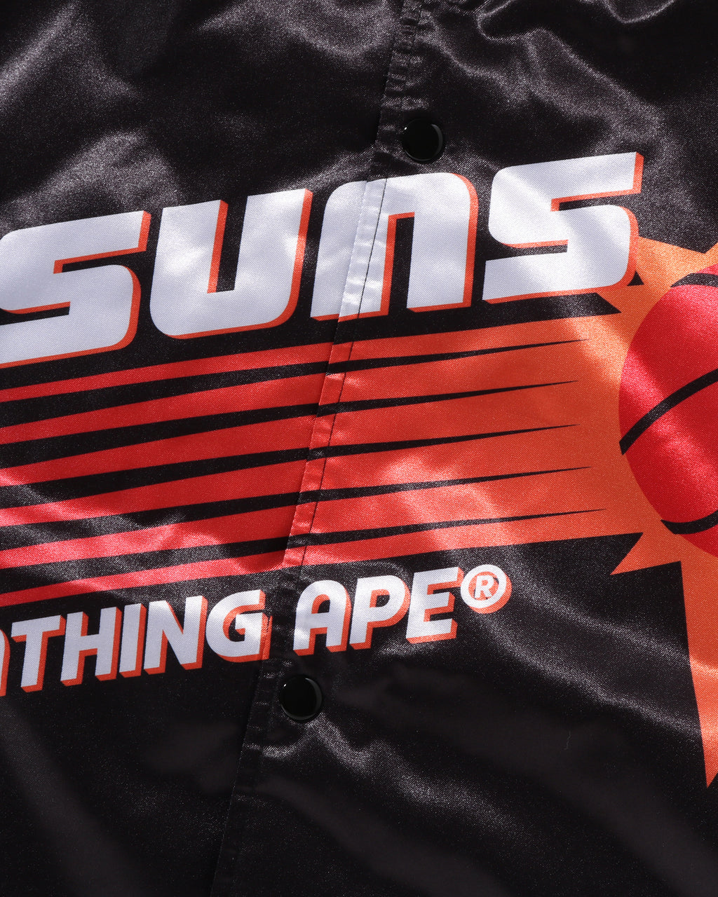 BAPE X M&N NBA -  Phoenix Suns Satin Jacket
