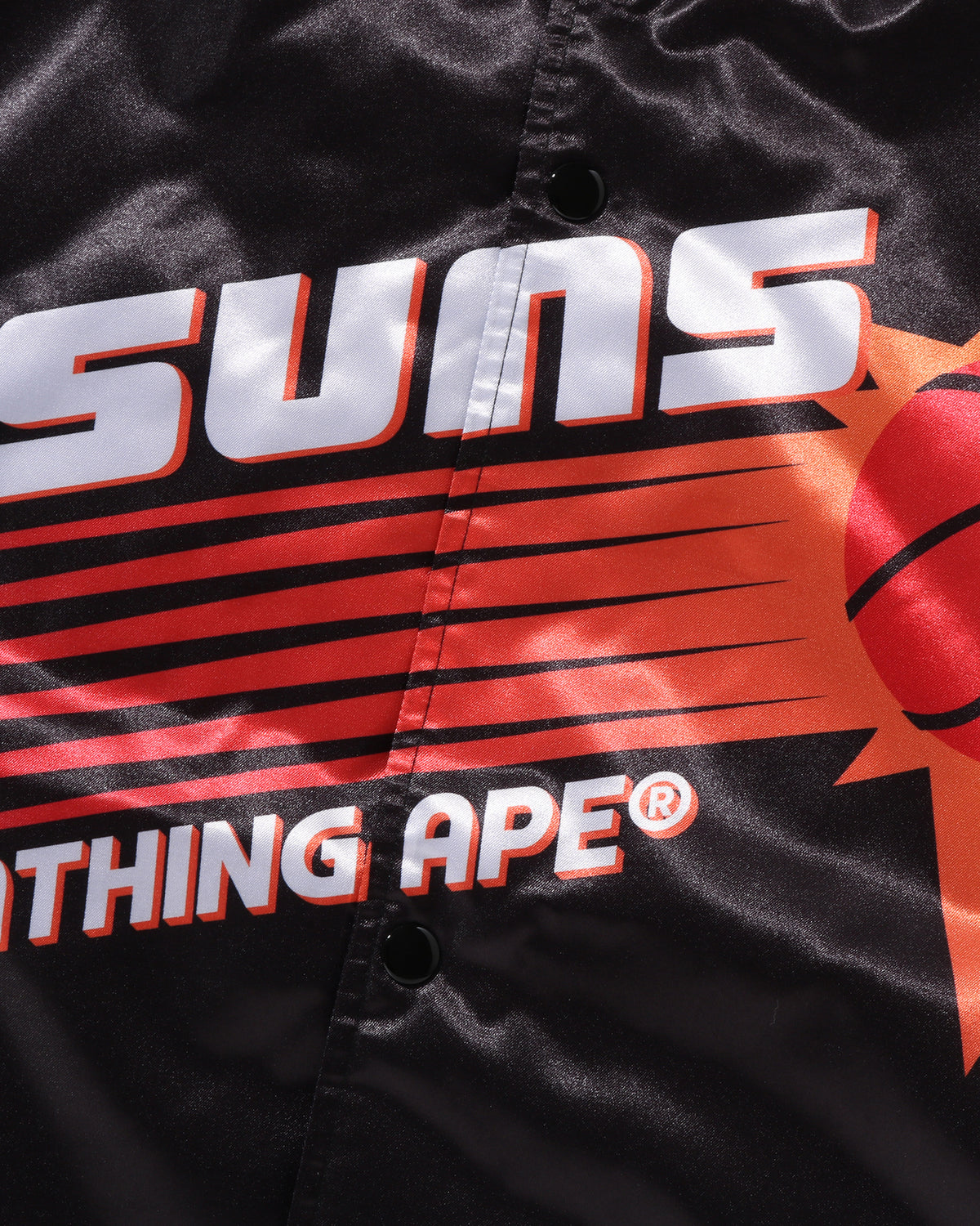 BAPE X M&N NBA -  Phoenix Suns Satin Jacket