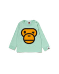 Kids Winking Milo Face Ls Tee