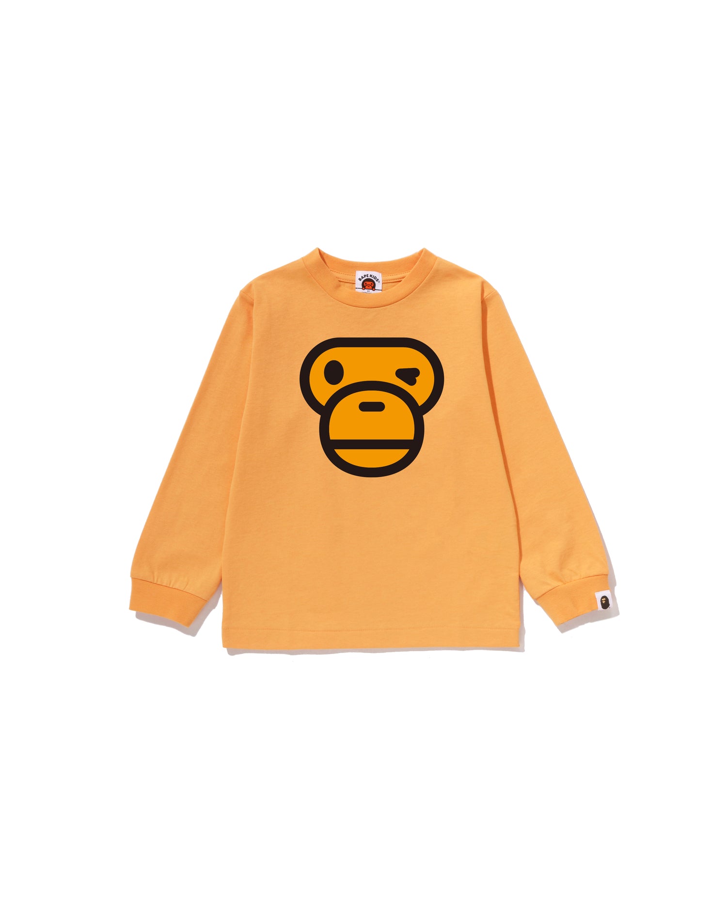 Kids Winking Milo Face Ls Tee