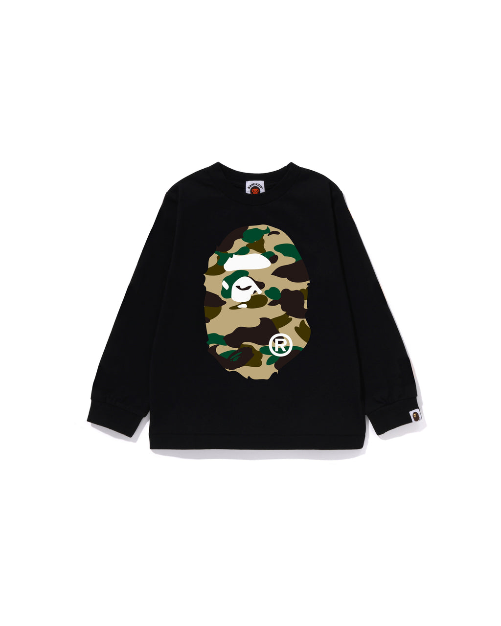 Kids 1st Camo Big Ape Head Ls Tee