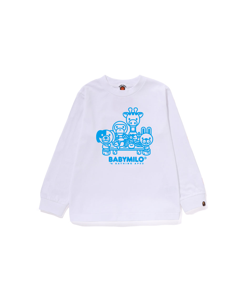 Kids Milo & Friends Picnic Ls Tee