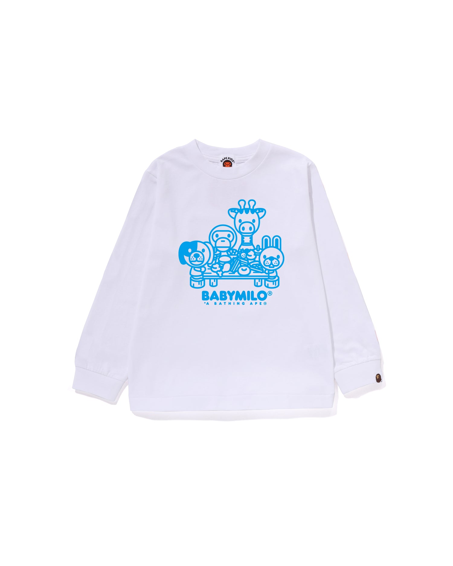 Kids Milo & Friends Picnic Ls Tee