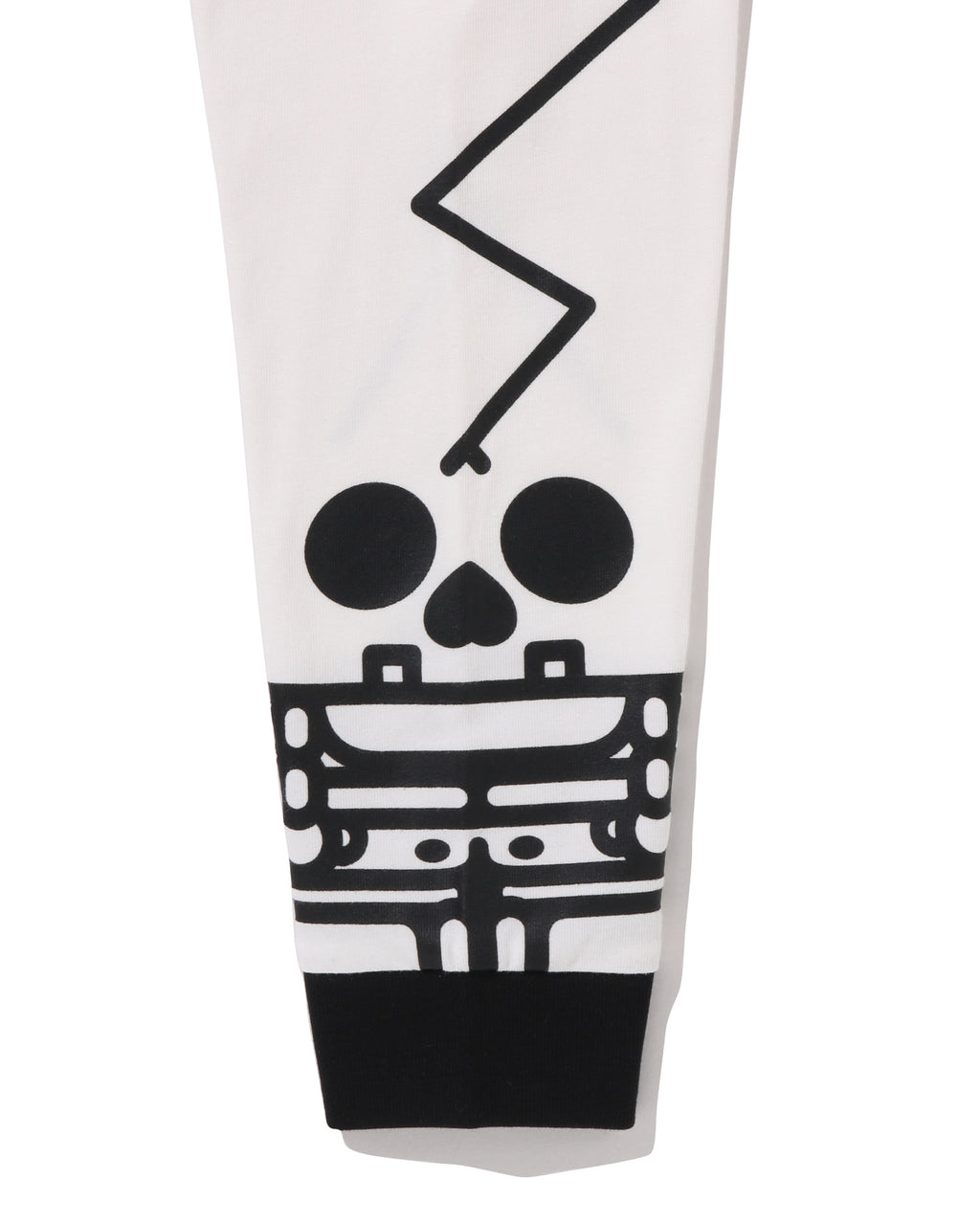 Kids Baby Milo Skull Layered Sleeves Ls Tee