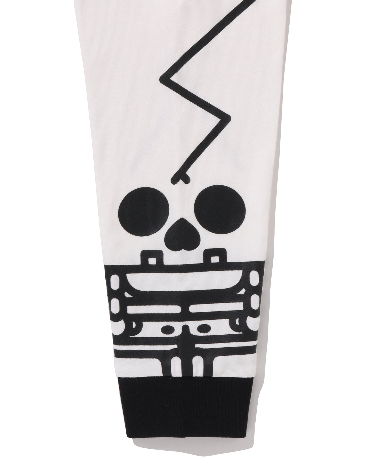 Kids Baby Milo Skull Layered Sleeves Ls Tee