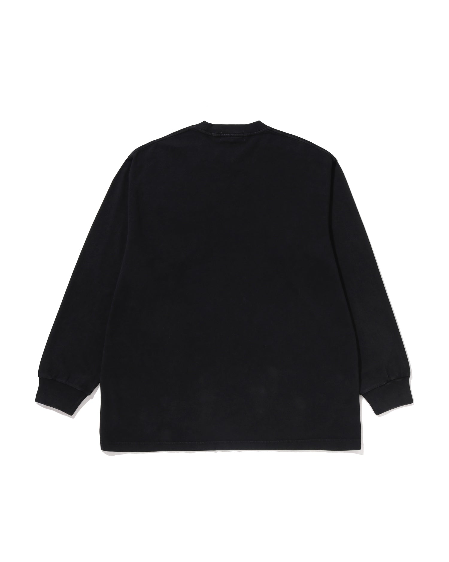 Garment Dye One Point Relaxed Fit Pocket Ls Tee