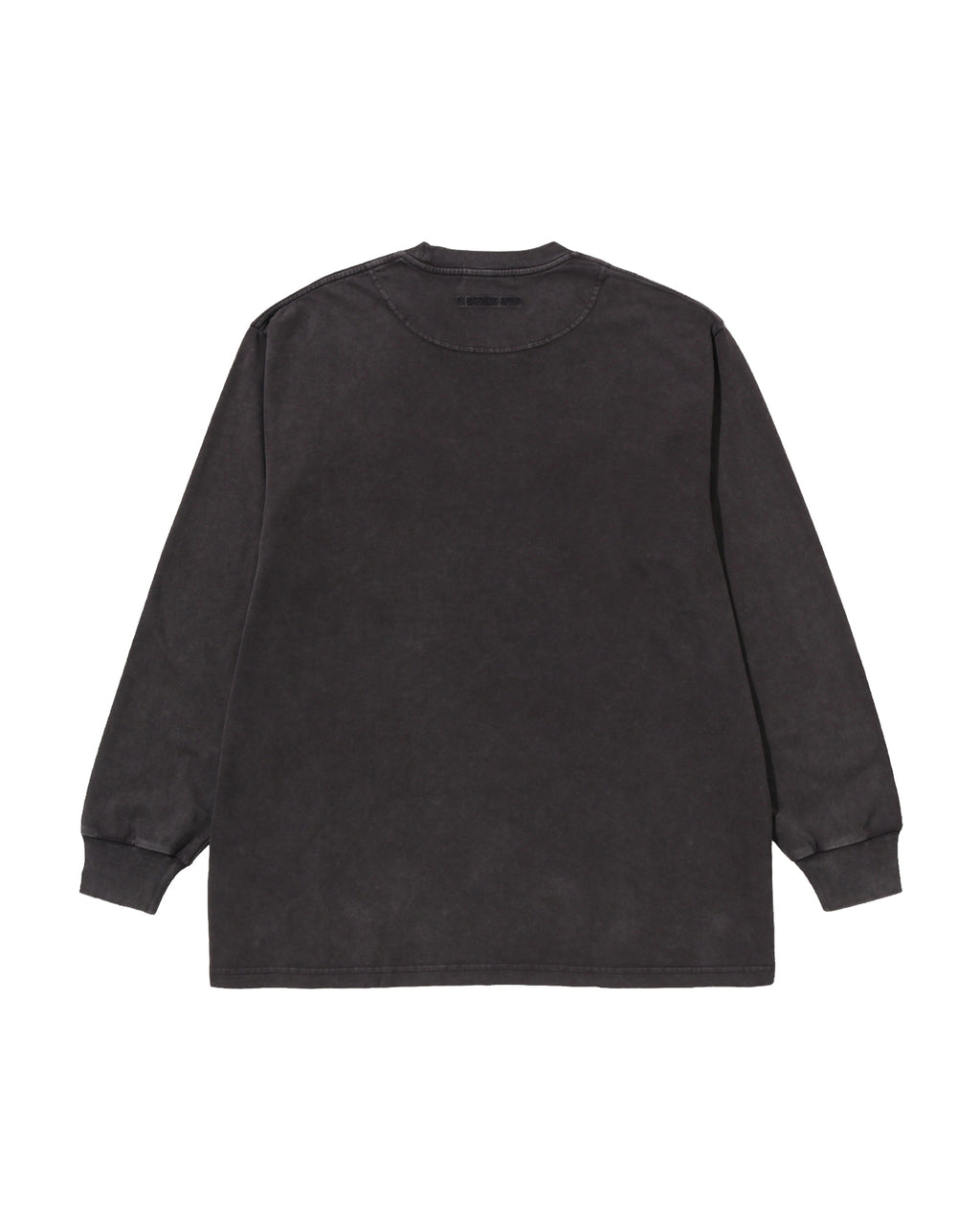 Garment Dyed One Point Relaxed Fit Ls Tee