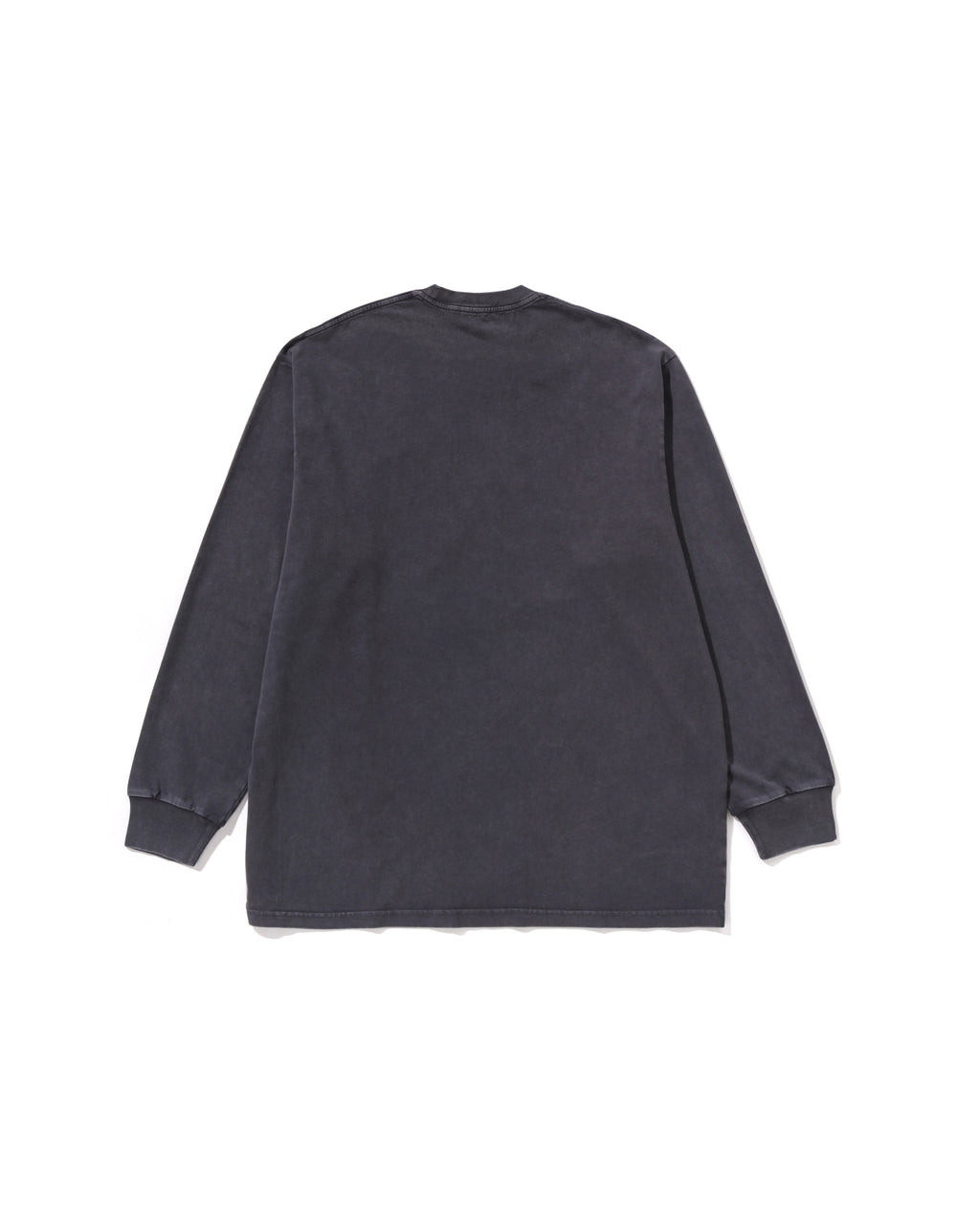 Garment Dye One Point Relaxed Fit Ls Tee