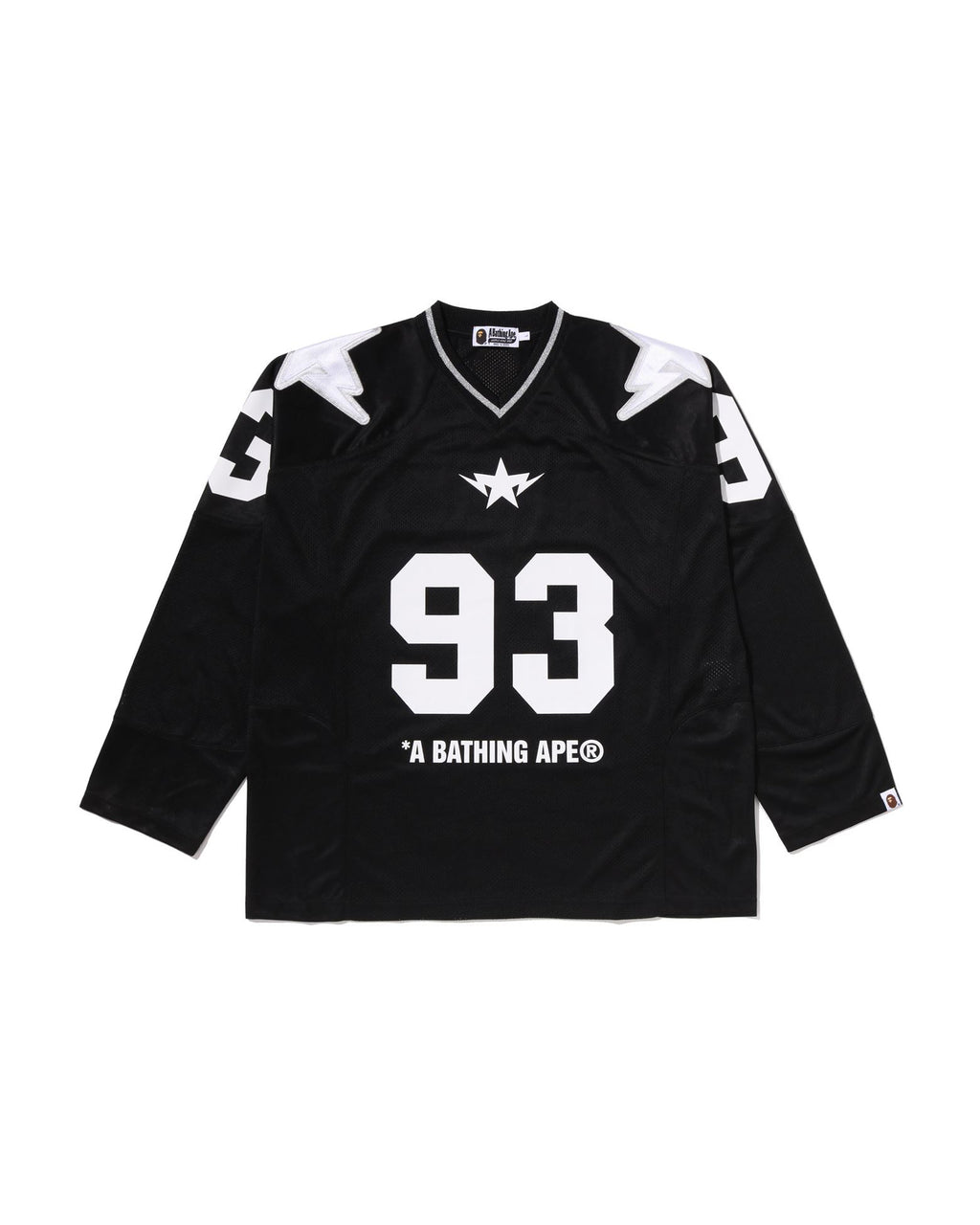 Line Camo Multi Logo Cropped Fit Football Jersey