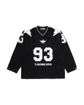 Line Camo Multi Logo Cropped Fit Football Jersey