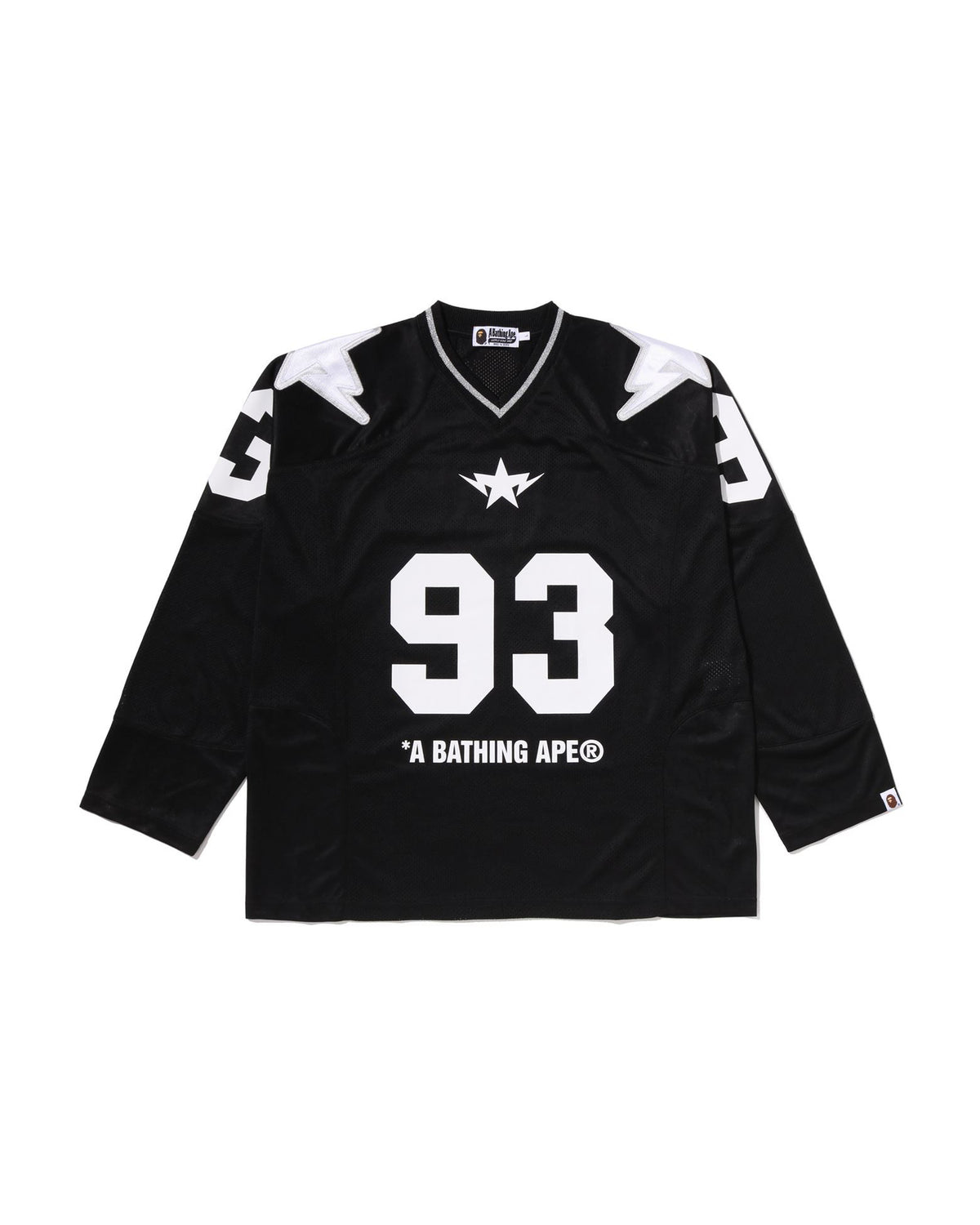 Line Camo Multi Logo Cropped Fit Football Jersey